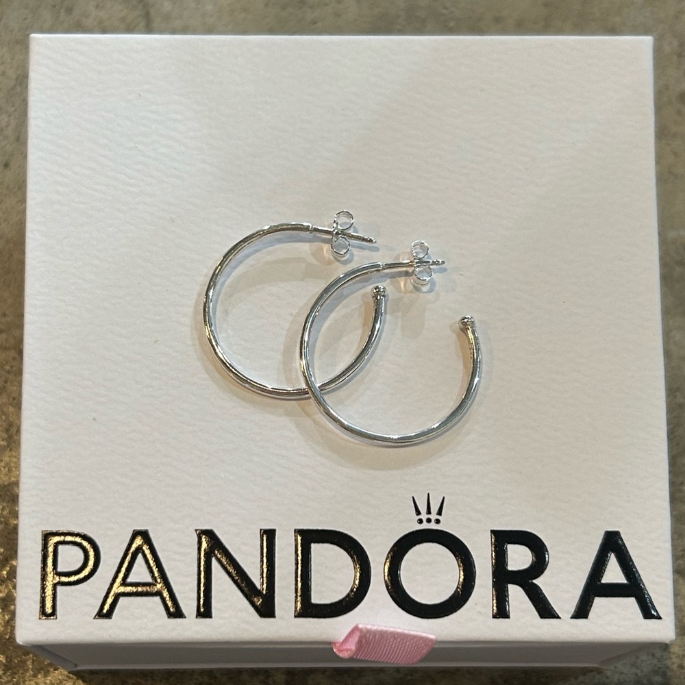 Retired Compose Medium Post Hoops - image 1